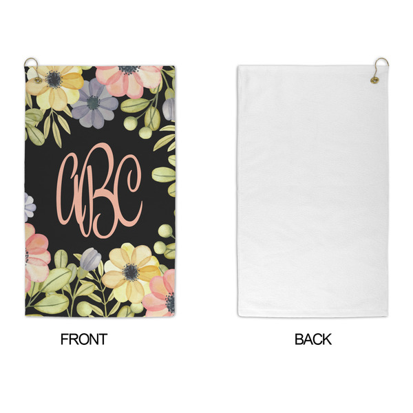 Boho Floral Microfiber Golf Towels - APPROVAL