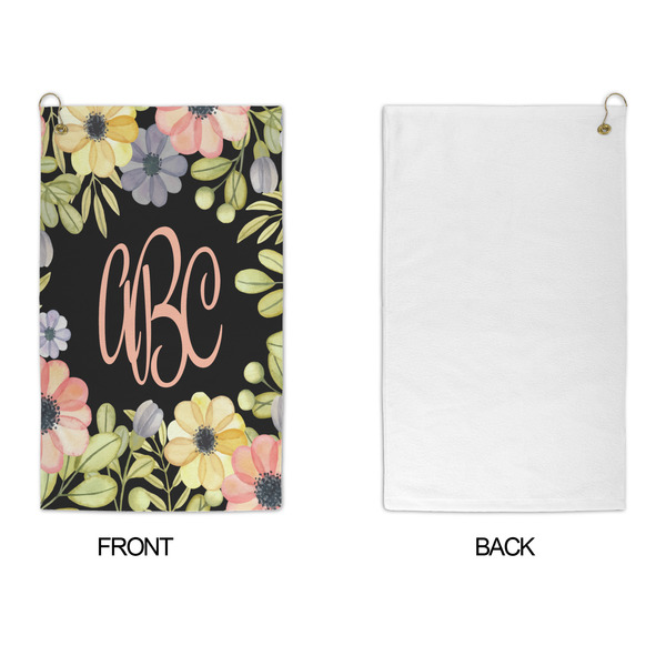 Boho Floral Microfiber Golf Towels - APPROVAL