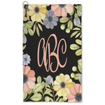 Boho Floral Microfiber Golf Towel (Personalized)