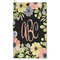Boho Floral Microfiber Golf Towel (Personalized)