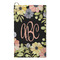 Boho Floral Microfiber Golf Towels - Small - FRONT
