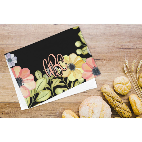 Boho Floral Microfiber Kitchen Towel - LIFESTYLE