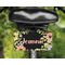 Boho Floral Mini License Plate on Bicycle - LIFESTYLE Two holes