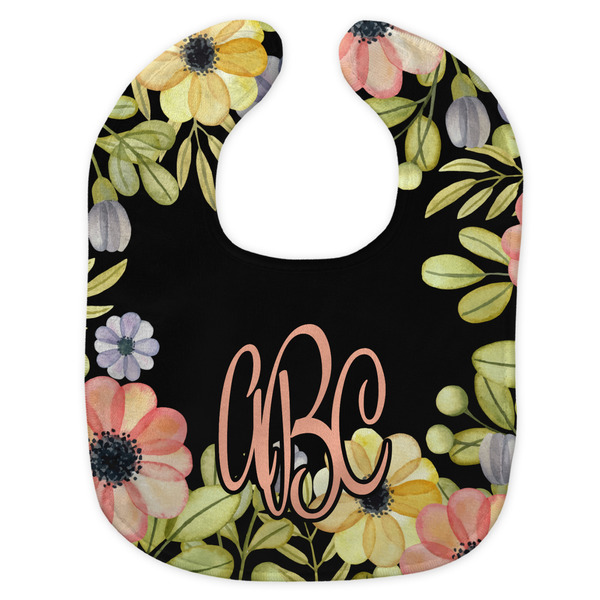 Boho Floral New Bib Flat Approval