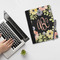Boho Floral Notebook Padfolio - LIFESTYLE (large)