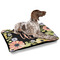 Boho Floral Outdoor Dog Beds - Large - IN CONTEXT