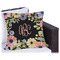 Boho Floral Outdoor Pillow (Personalized)