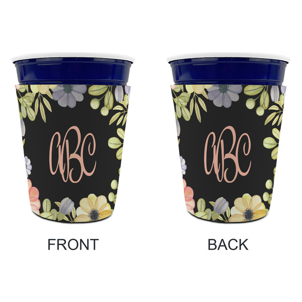 Boho Floral Party Cup Sleeves - without bottom - Approval