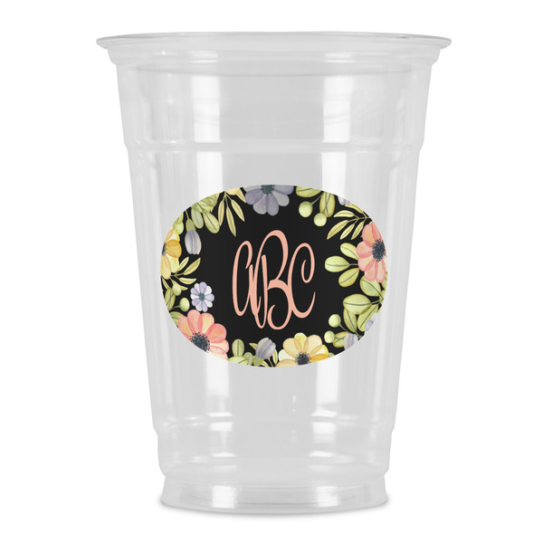 Custom Boho Floral Party Cups - 16oz (Personalized)