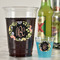 Boho Floral Party Cups - 16oz - In Context