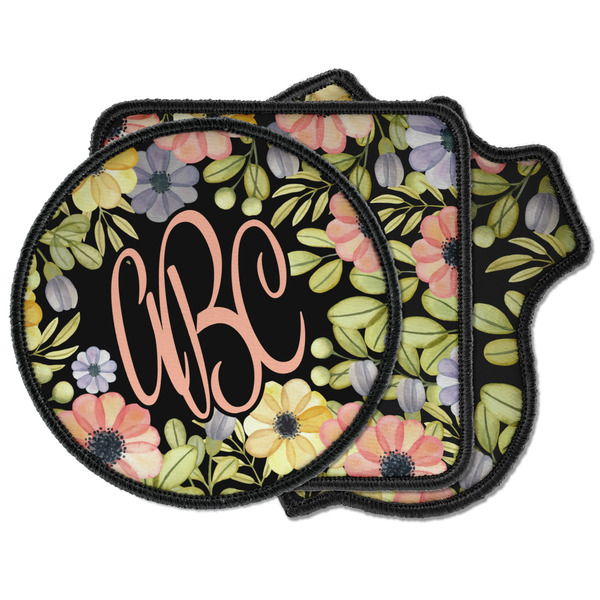 Custom Boho Floral Iron on Patches (Personalized)