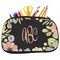 Boho Floral Neoprene Pencil Case - Medium w/ Monogram