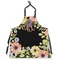 Boho Floral Apron Without Pockets w/ Monogram