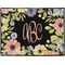Boho Floral Personalized Door Mat - 24x18 (APPROVAL)