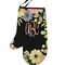 Boho Floral Personalized Oven Mitt - Left