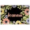 Boho Floral Personalized Placemat (Back)