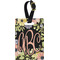 Boho Floral Personalized Rectangular Luggage Tag