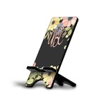 Boho Floral Cell Phone Stand (Large) (Personalized)