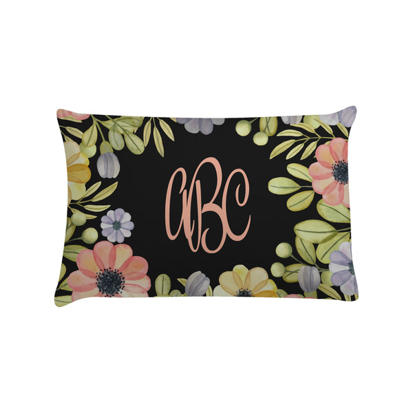 Custom Boho Floral Pillow Case - Standard (Personalized)