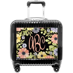Boho Floral Pilot / Flight Suitcase (Personalized)