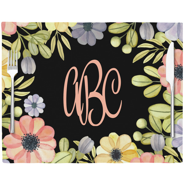 Boho Floral Placemat with Props