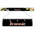 Boho Floral Plastic Ruler - 12" (Personalized)