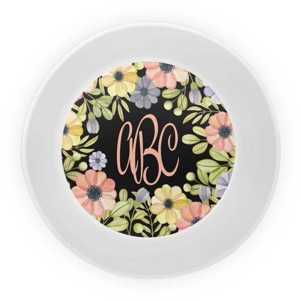 Boho Floral Melamine Bowl - Center