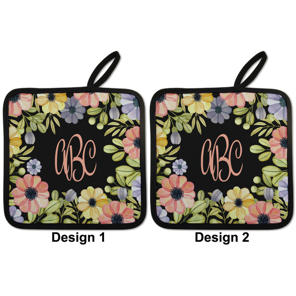 Boho Floral Pot Holders - Set of 2 APPROVAL