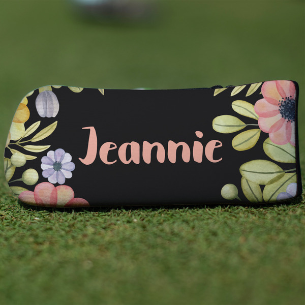 Custom Boho Floral Blade Putter Cover (Personalized)