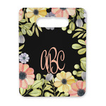 Boho Floral Rectangular Trivet with Handle (Personalized)