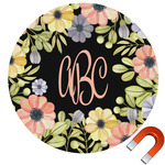 Boho Floral Car Magnet (Personalized)