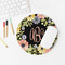 Boho Floral Round Mousepad - LIFESTYLE 2