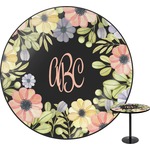 Boho Floral Round Table (Personalized)