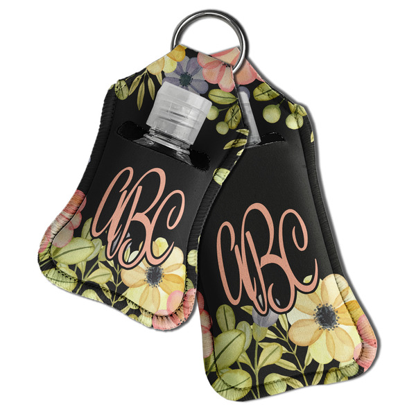Boho Floral Sanitizer Holder Keychain - Both in Case (PARENT)
