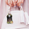 Boho Floral Sanitizer Holder Keychain - Small (LIFESTYLE)