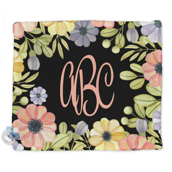 Custom Boho Floral Security Blankets - Double Sided (Personalized)