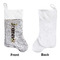 Boho Floral Sequin Stocking - Approval