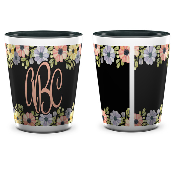 Boho Floral Shot Glass - Two Tone - APPROVAL