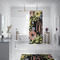 Boho Floral Shower Curtain - Custom Size