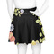 Boho Floral Skater Skirt - Back