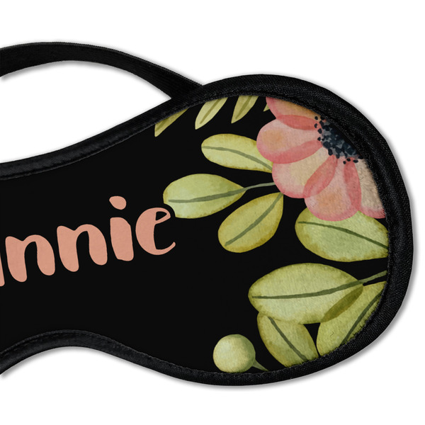 Boho Floral Sleeping Eye Mask - DETAIL Large