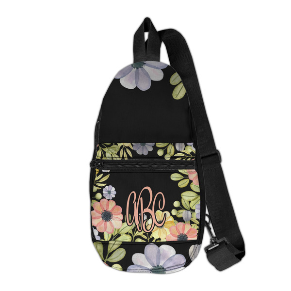 Custom Boho Floral Sling Bag (Personalized)