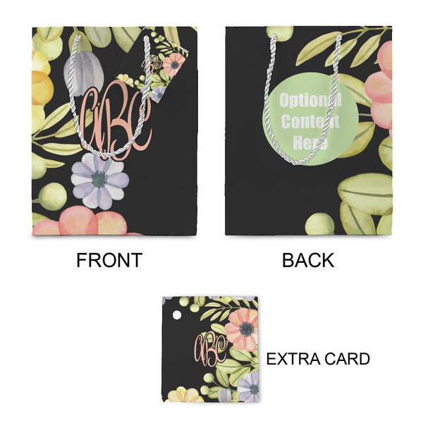 Boho Floral Small Gift Bag - Approval