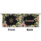 Boho Floral Small Zipper Pouch Approval (Front and Back)