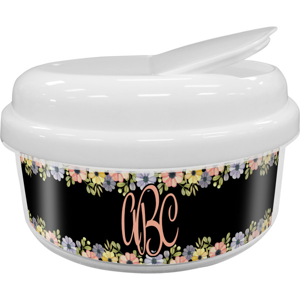 Custom Boho Floral Snack Container (Personalized)
