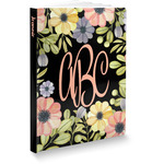 Boho Floral Softbound Notebook - 7.25" x 10" (Personalized)