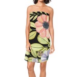 Boho Floral Spa / Bath Wrap (Personalized)