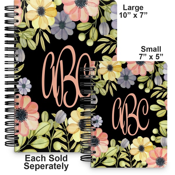 Boho Floral Spiral Journal - Comparison