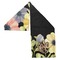 Boho Floral Sports Towel Folded - Both Sides Showing