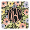 Boho Floral Square Decal